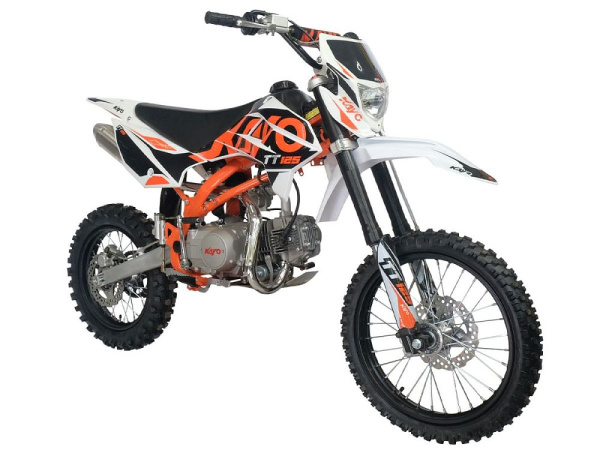 Питбайк KAYO (Кайо) BASIC K125EA 17/14 KRZ (п/автомат, эл. стартер 2024 г.) | Мототека