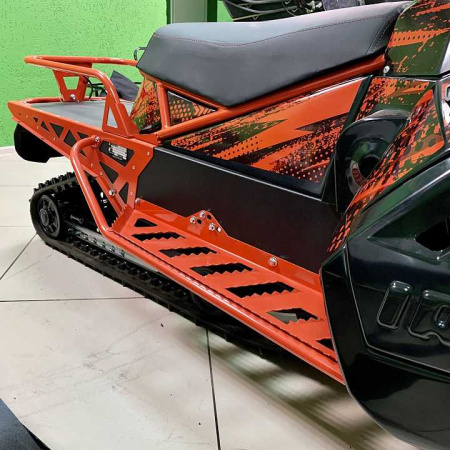 Снегоход IRBIS (Ирбис) SF 200 L Long чёрный/красный с ПСМ - купить с доставкой, по выгодной цене в интернет-магазине Мототека
